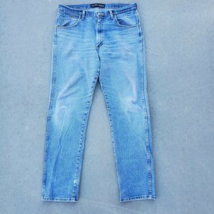 WRANGLER George Strait Cowboy Cut Collect Denim Jeans Mens 34 x 36, 100% Cotton